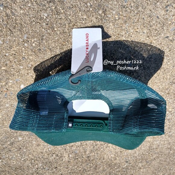 ๐๐จ๐๐๐ฌ๐๐๐ฅ๐๐ก๐ Born in America Green/Blue Trucker Cap - Picture 3 of 9